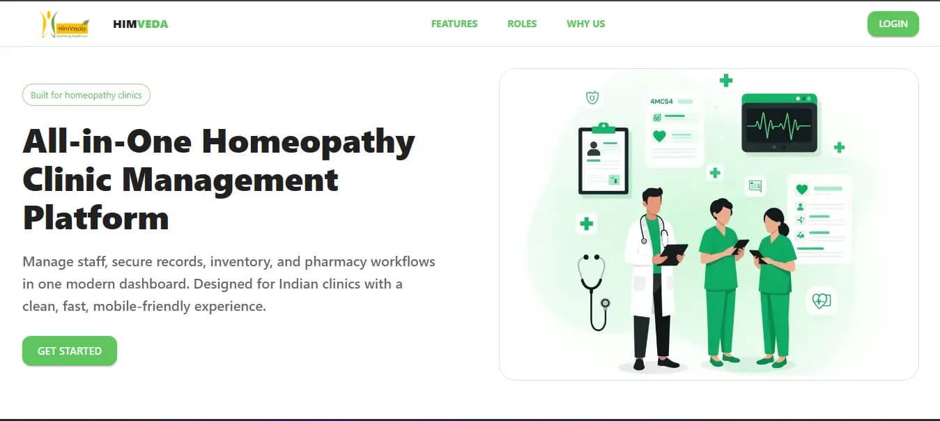 Himved Hospital Management System preview